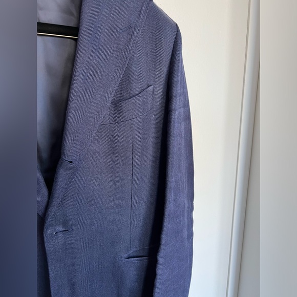 Suitsupply linen overcoat / used once - Picture 2 of 7